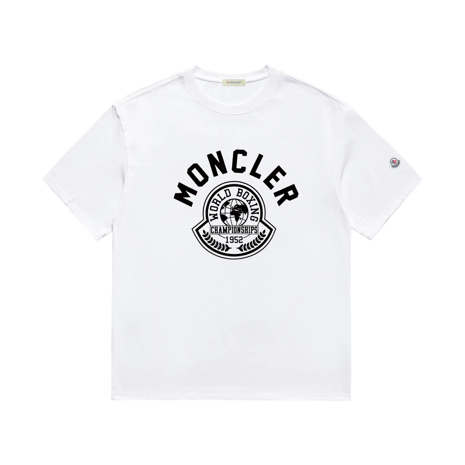 《 Quality》 MONCLER MC Same Style T 2024 New Arrival 260 Versatile ：Black White Sizes： S M L XL XXL